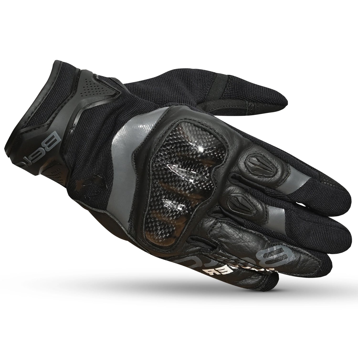 BELA DARING Motorcycle Men's Leather Gloves Black – 3 – Maximomoto PT
