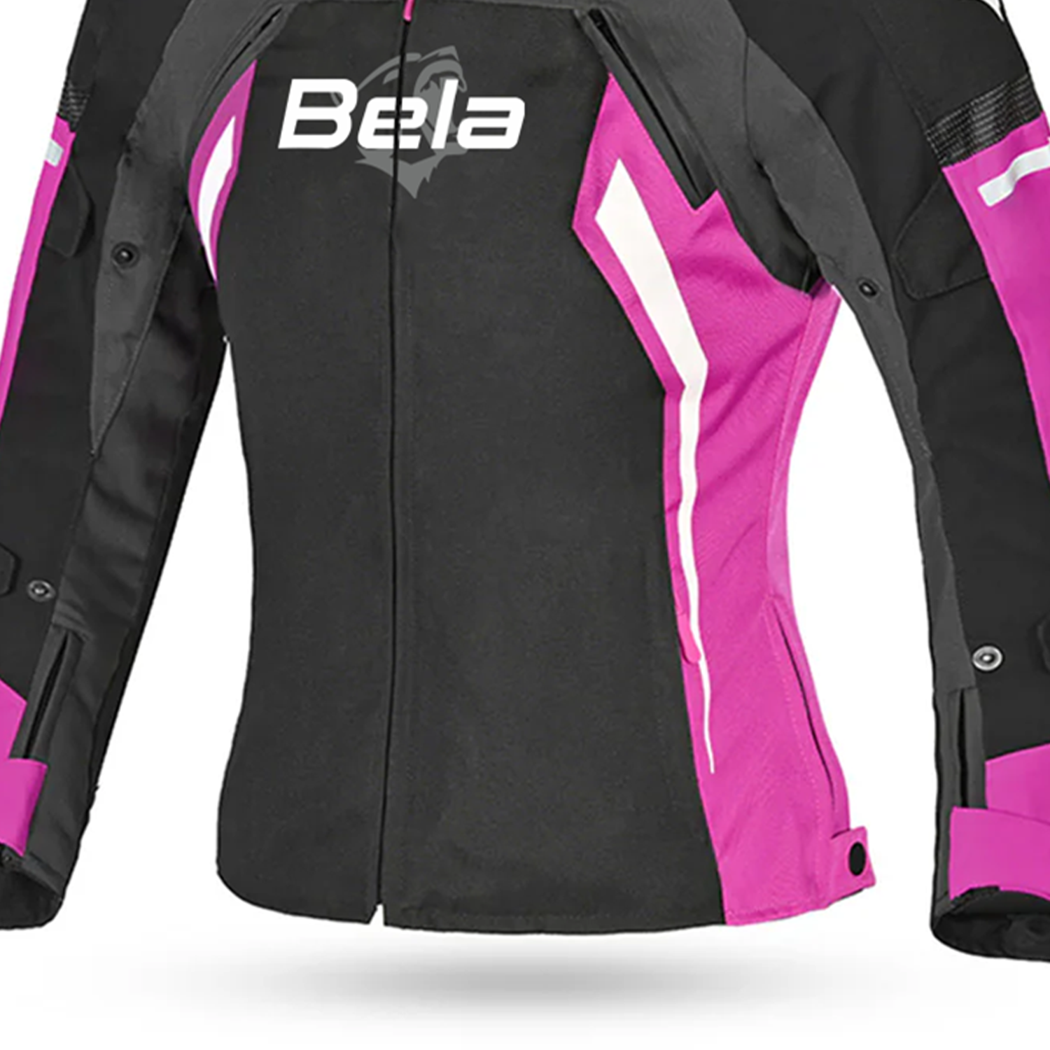 BELA ELANUR Women's Motorcycle Textile Jackets Black Anthracite Pink – 5 – Maximomoto PT