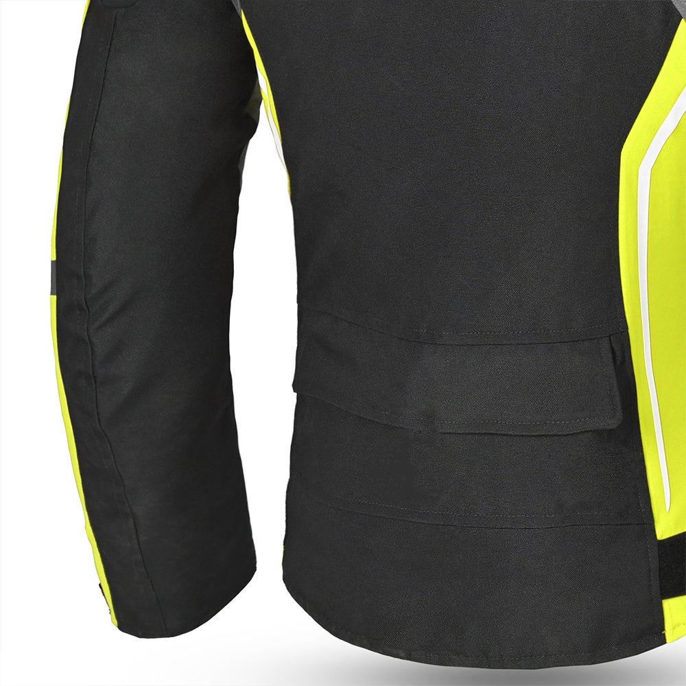 BELA ELANUR Motorcycle Ladies Textile Jackets Black Anthracite Yellow – 4 – Maximomoto PT