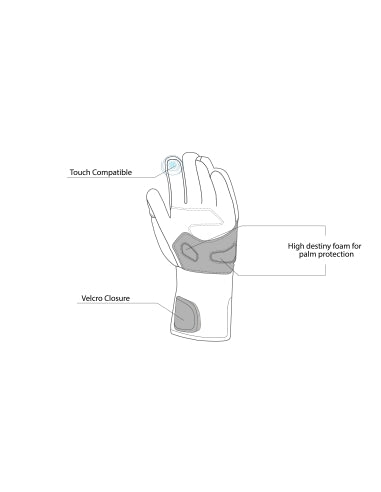 BELA EXPLORER WINTER WP Motorcycle Textile Gloves Black Fluorescent Yellow – 6 – Maximomoto PT