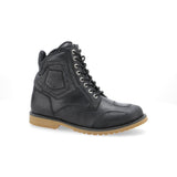 BELA Empact Couro Moto Homem Botas Preto-Imagem frontal da Boots
