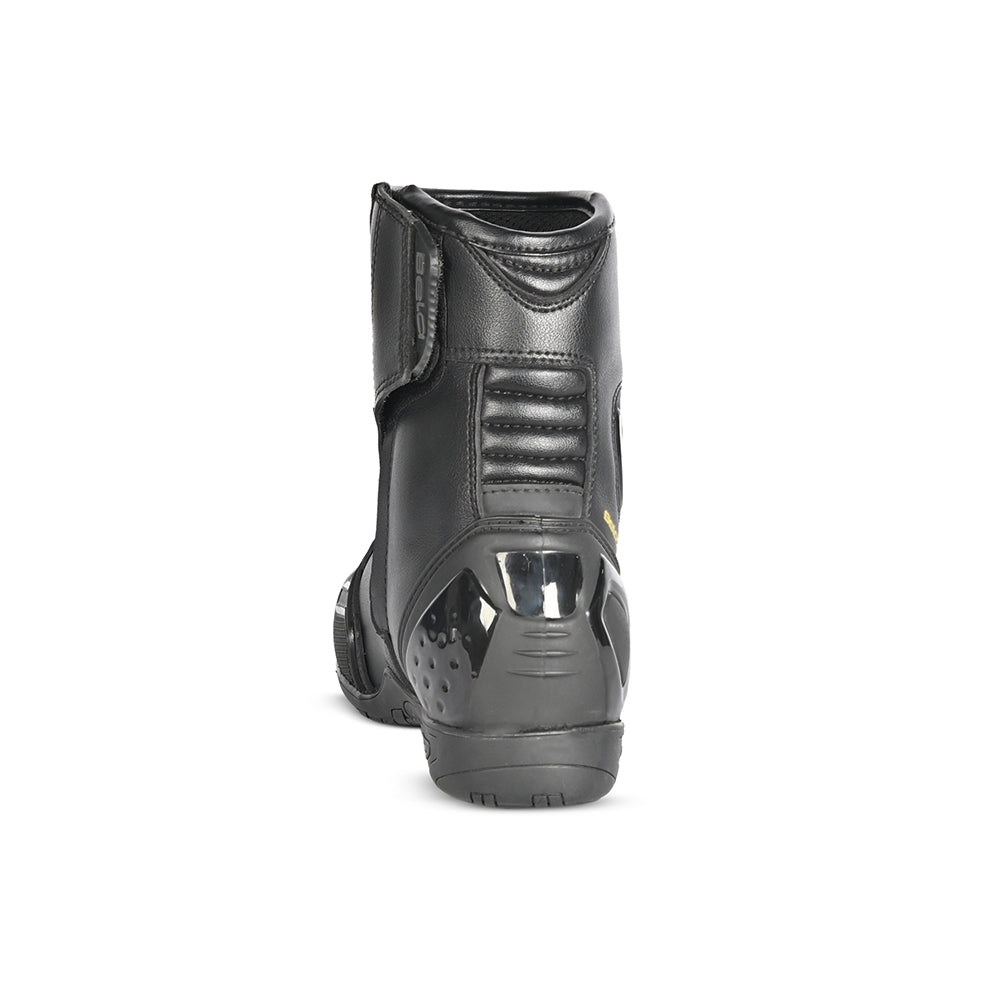 BELA FASTER 2.0 Moto Botas Preto Amarillo Fluor - Imagem do verso de Boots
