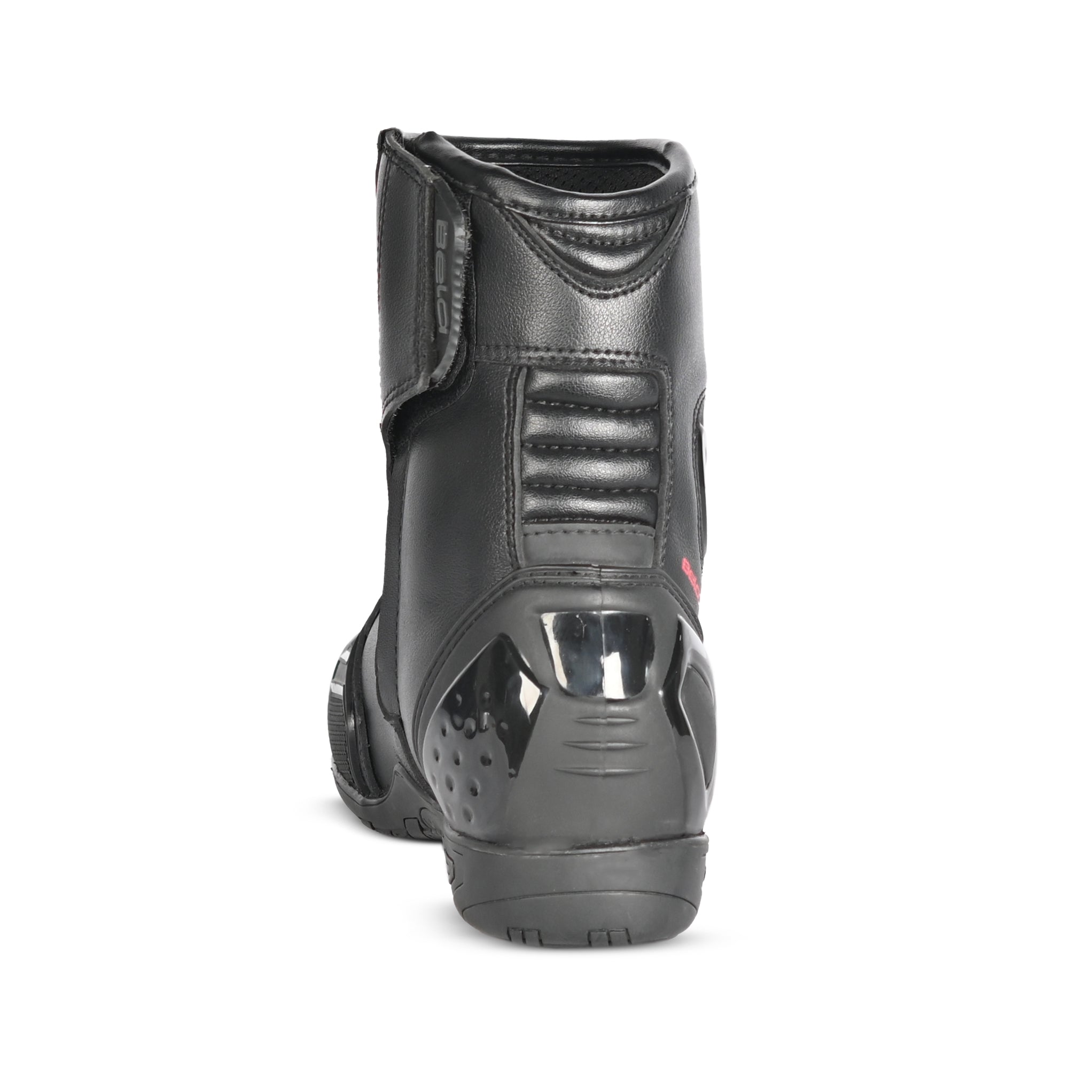 BELA FASTER 2.0 Moto Botas Preto Vermelho - Imagem do verso de Boots