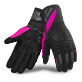 BELA HIGHWAY WINTER WP Luvas De Moto Senhora Couro Preto Rosa – Maximomoto PT