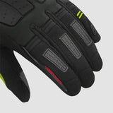 BELA HIGHWAY WINTER WP Senhora Moto Textile Luvas Preto Amarillo Fluor