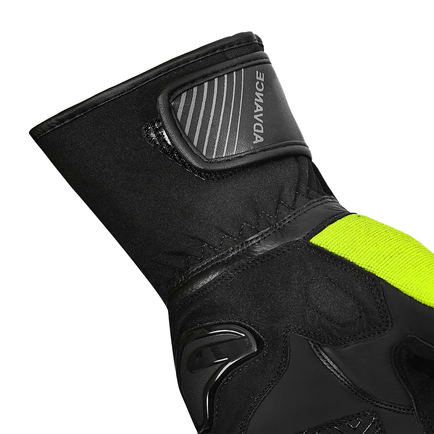 BELA HIGHWAY WINTER WP Senhora Moto Textile Luvas Preto Amarillo Fluor – 8 – Maximomoto PT
