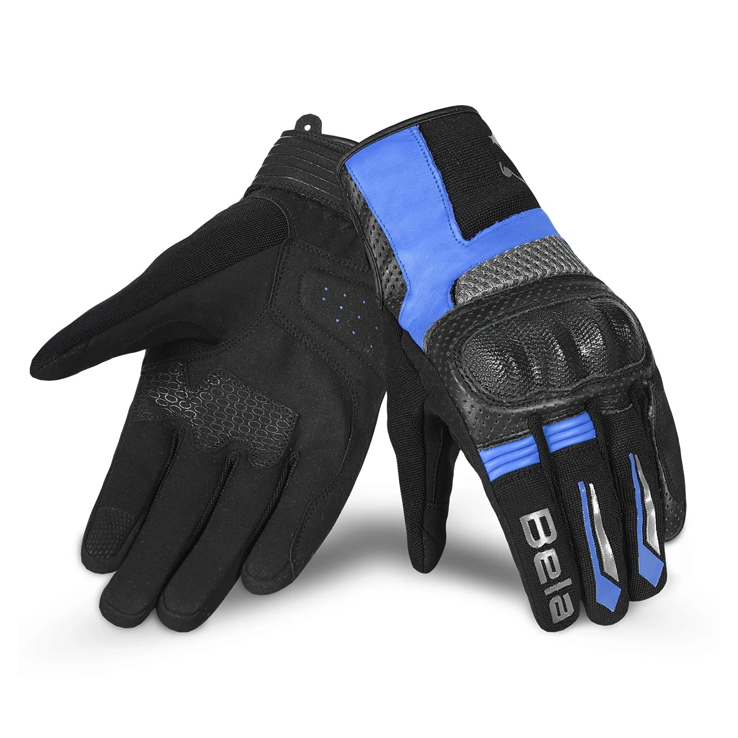 BELA HERO AIR Moto Homem Textil Luvas Preto Cinza Azul – 1 – Maximomoto PT