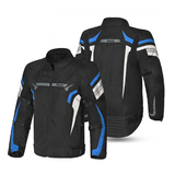 BELA HIGHLAND Motorcycle Man Black Blue Jacket