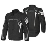 BELA HIGHLAND Moto Homem Casaco Preto Branco