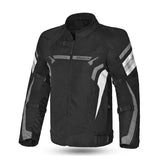 BELA HIGHLAND Moto Homem Casaco Preto Branco – Maximomoto PT