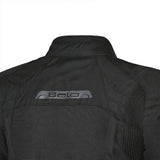 BELA HIGHLAND Moto Senhora Casacos Preto - Imagem parte superior costas Casacos