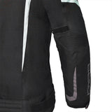 BELA HIGHLAND Moto Senhora Casacos Preto Gelo Vermelho - Imagem traseira direita da Casacos