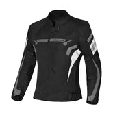 BELA HIGHLAND Motociclista Senhora Casaco Preta Gelo Cinzento – Maximomoto PT