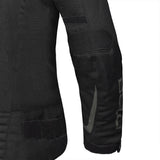 BELA HIGHLAND Senhora Moto Casaco Turquesa Preto - Imagem traseira direita da Casacos