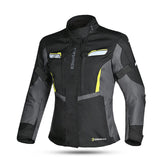 BELA HURRICANE 3-IN-1 Motorcycle Jackets for Women - Black and Yellow – Maximomoto PT