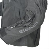BELA HURRICANE 3EM1 Moto Senhora Casacos Preta