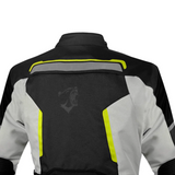 BELA HURRICANE 3 in 1 Women's Motorcycle Jacket Black Gray Yellow
