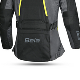 BELA HURRICANE 3EM1 Moto Senhora Casacos Preto Amarelo