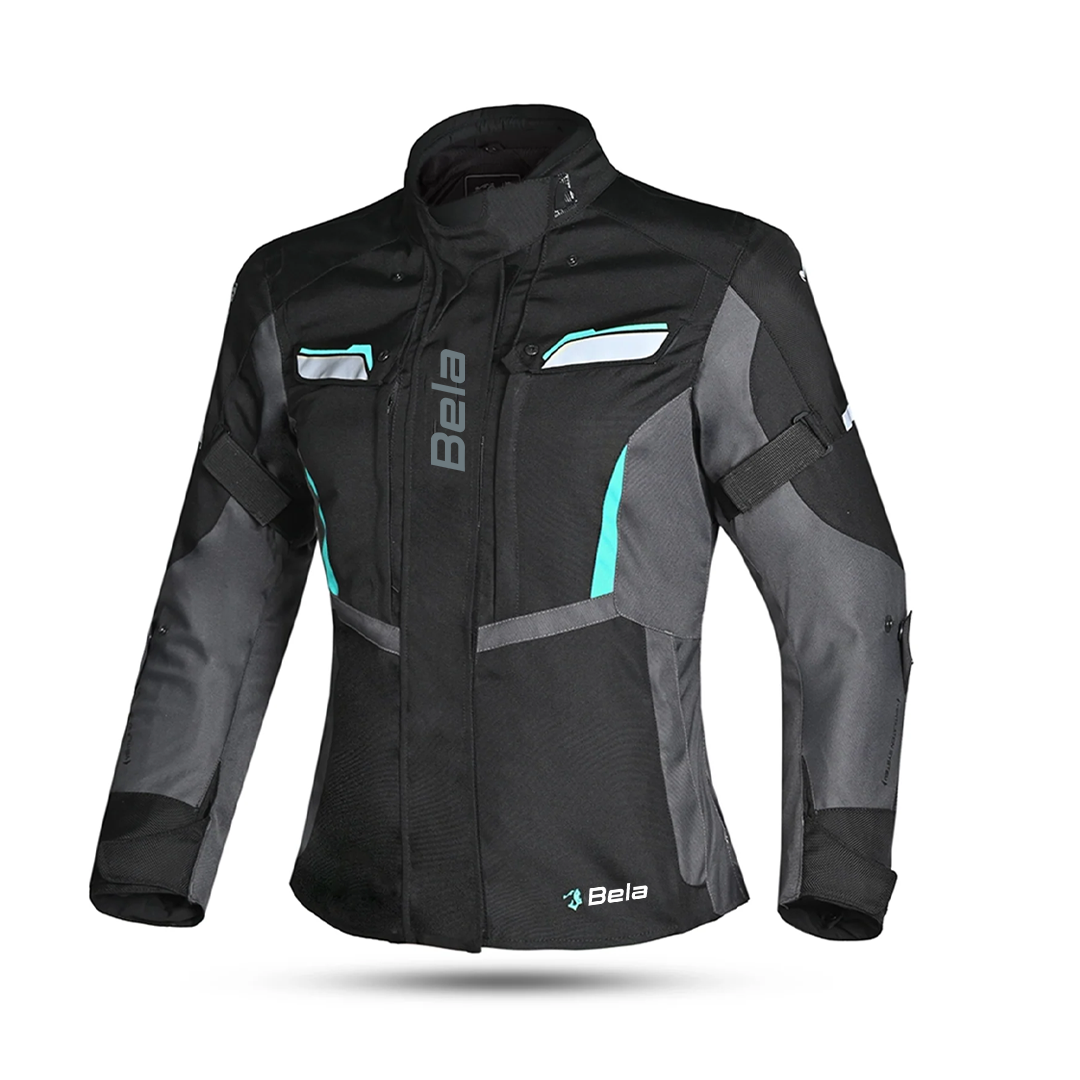 BELA HURRICANE 3 Em 1 Moto Senhora Casaco Turquesa Preto – 1 – Maximomoto PT