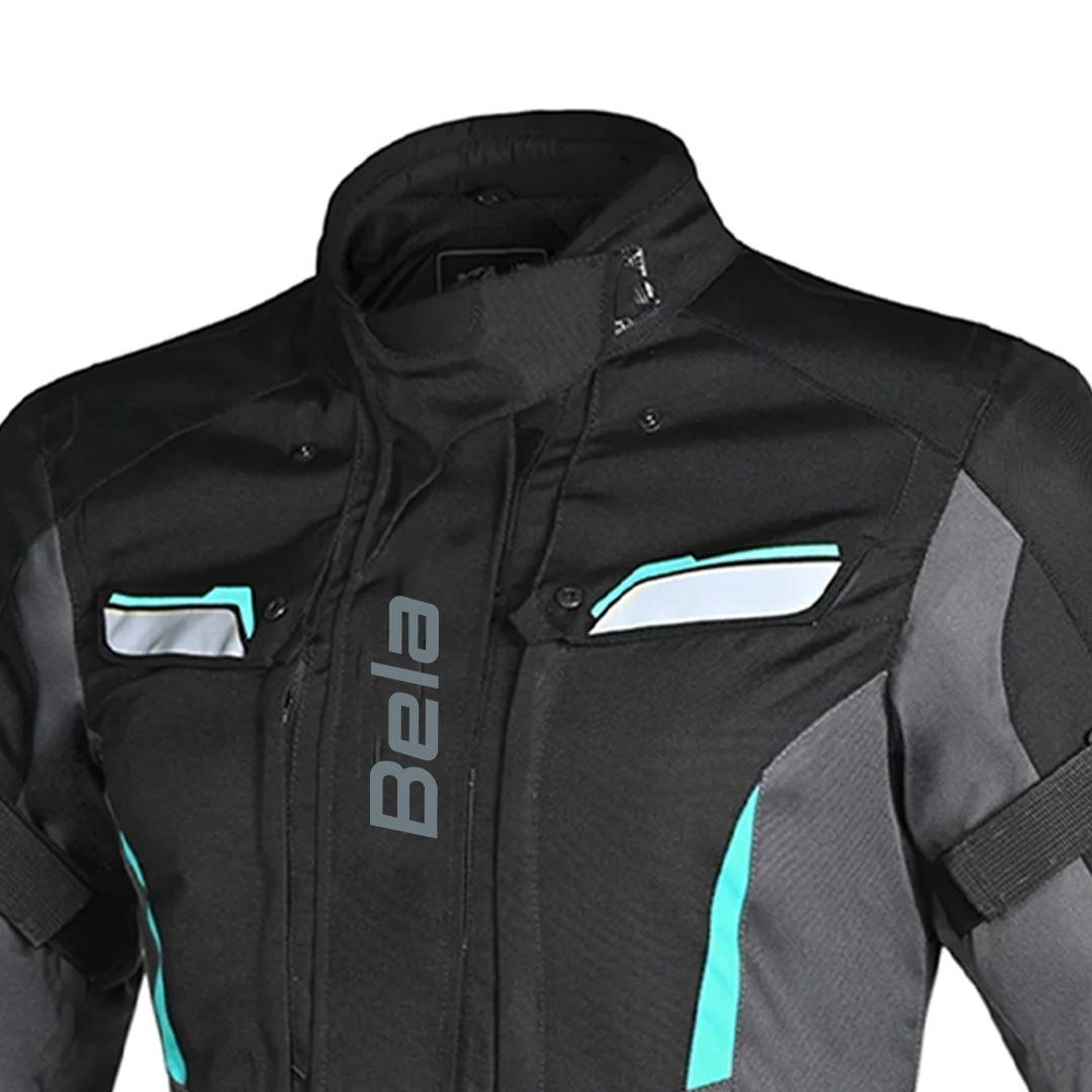 BELA HURRICANE 3 Em 1 Moto Senhora Casaco Turquesa Preto – 7 – Maximomoto PT