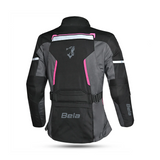 BELA HURRICANE 3 Em 1 Moto Senhora Casaco Petro Fucsia
