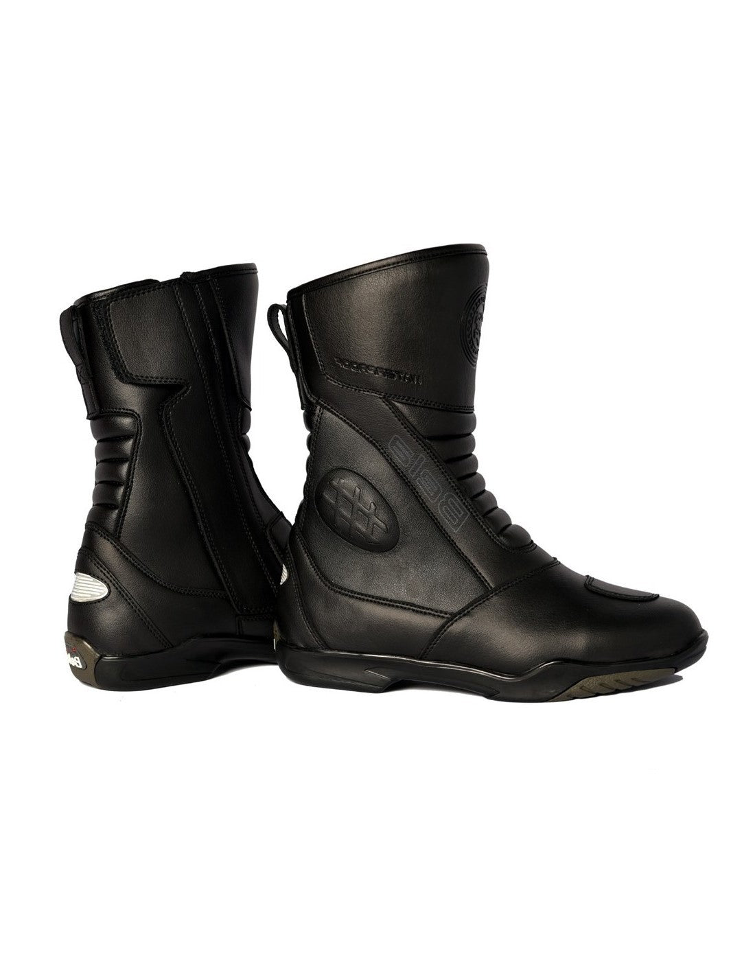 BELA HURRICANE WP Motorcycle Leather Black Boots – 1 – Maximomoto PT