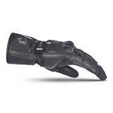 BELA ICE WINTER WP Moto Textile Luvas Preto Cinza - Imagem do lado direito das luvas