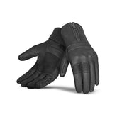 BELA IMPACT Senhora Moto Couro Luvas Preto – Maximomoto PT