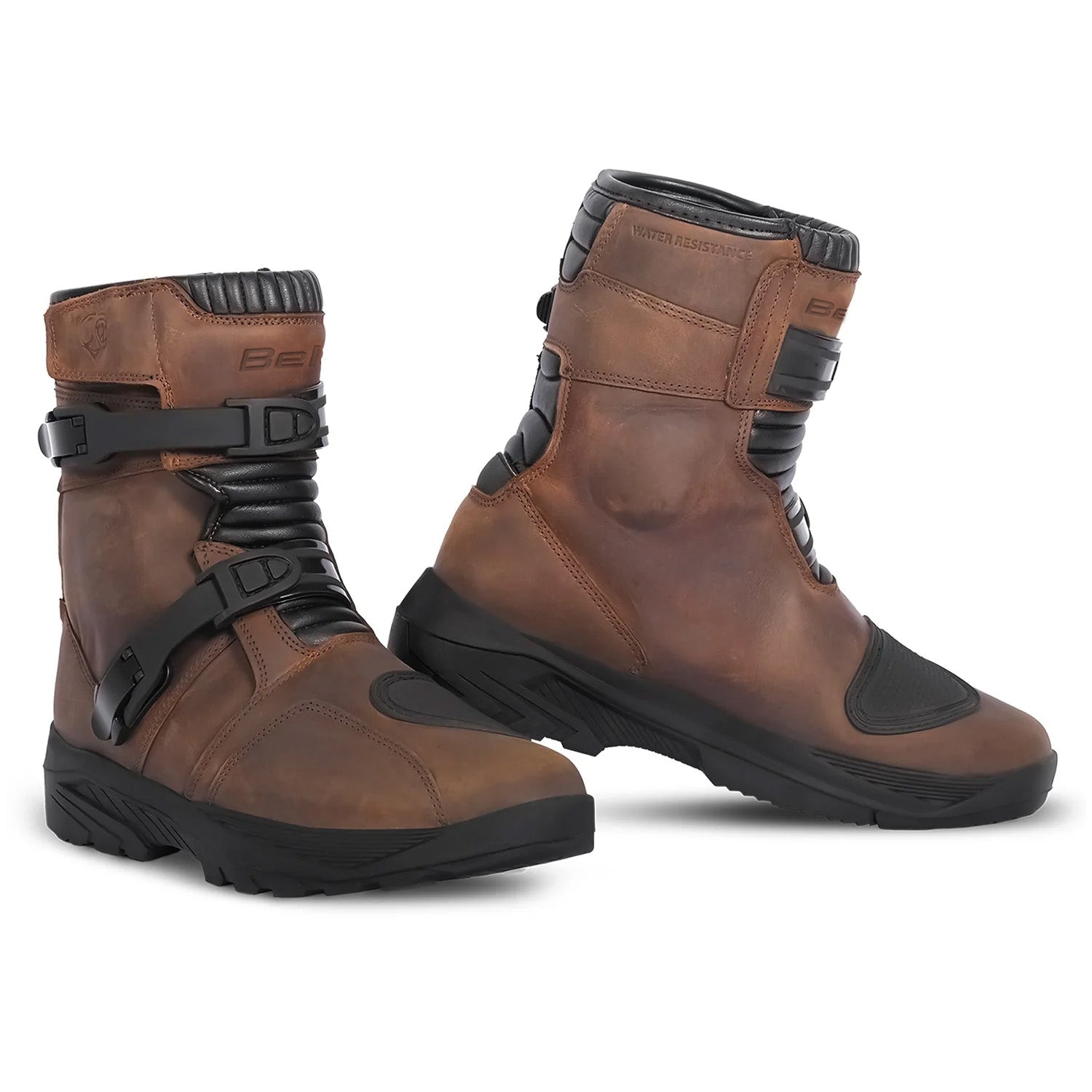 BELA Junior Moto Motocross Leather Boots Brown – 1 – Maximomoto PT