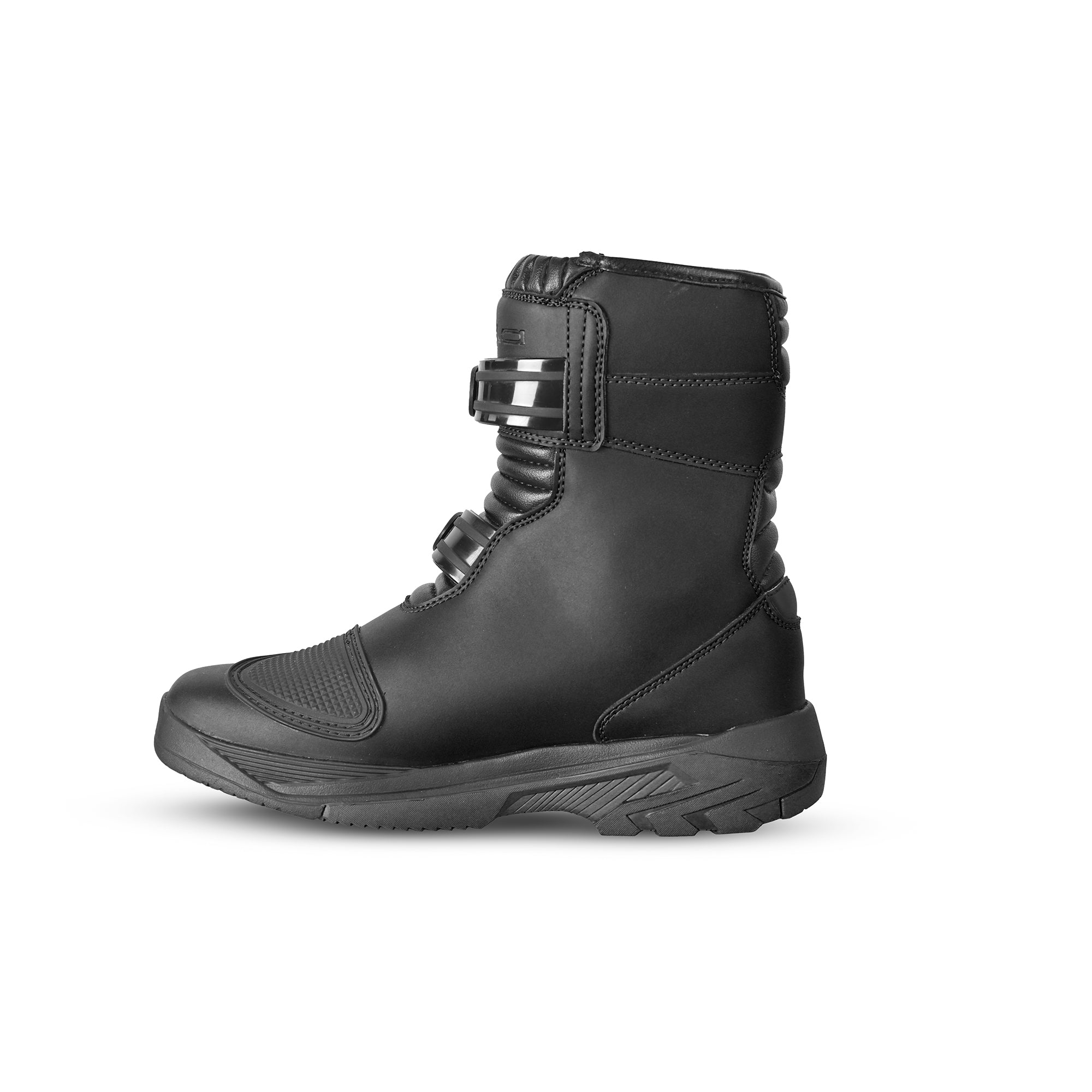 BELA Júnior Motocicleta Couro Botas Preto - Imagem do lado esquerdo de Boots