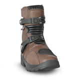 BELA Junior Moto Motocross Couro Botas Castanho - Imagem frontal da Boots