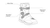 BELA Junior Moto Motocross Couro Botas Castanho - Imagem vetorial 1 de botas