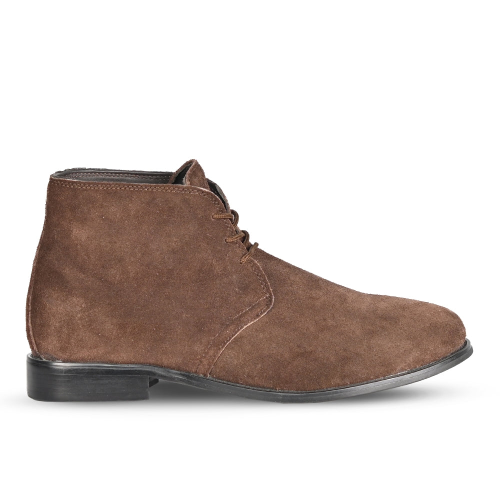 BELA KENT Moto Couro Botas Marrón D - Imagem do lado direito de Boots