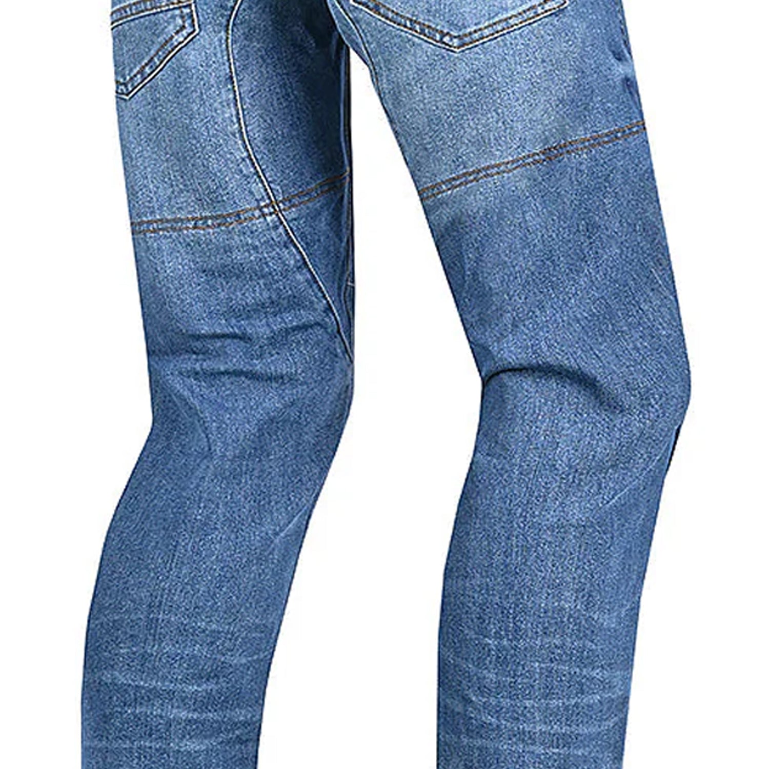 BELA KEVIN MXD-403 Vaqueiro Denim Jeans Moto Calças Azul – 8 – Maximomoto PT