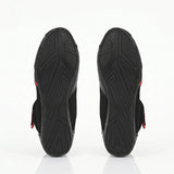 BELA KIVA Motorcycle Leather Boots for Men, Black and Red