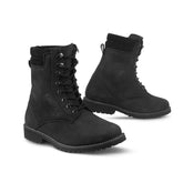 BELA LEGACY Moto Couro Botas Preto - Imagem dupla de botas