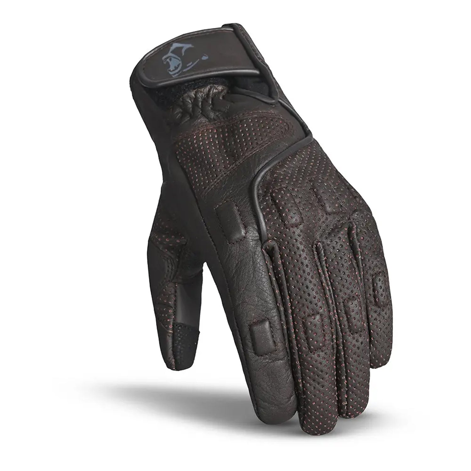 BELA APOLO Motorcycle Leather Gloves Brown – 3 – Maximomoto PT
