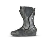 BELA MASTER Homem Moto Couro Botas Preto Fluorescente Amarelo - Imagem do lado esquerdo de Boots