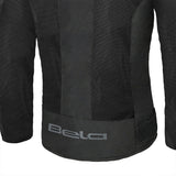 BELA MESH PRO Moto Casaco Senhora Preto - Imagem central traseira da Casacos