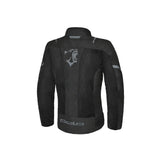 BELA MESH PRO Moto Casaco Senhora Preto - Imagem traseira da ja Casacos
