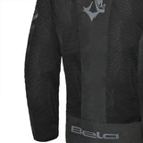BELA MESH PRO Moto Casaco Senhora Preto - Imagem traseira esquerda da Casacos