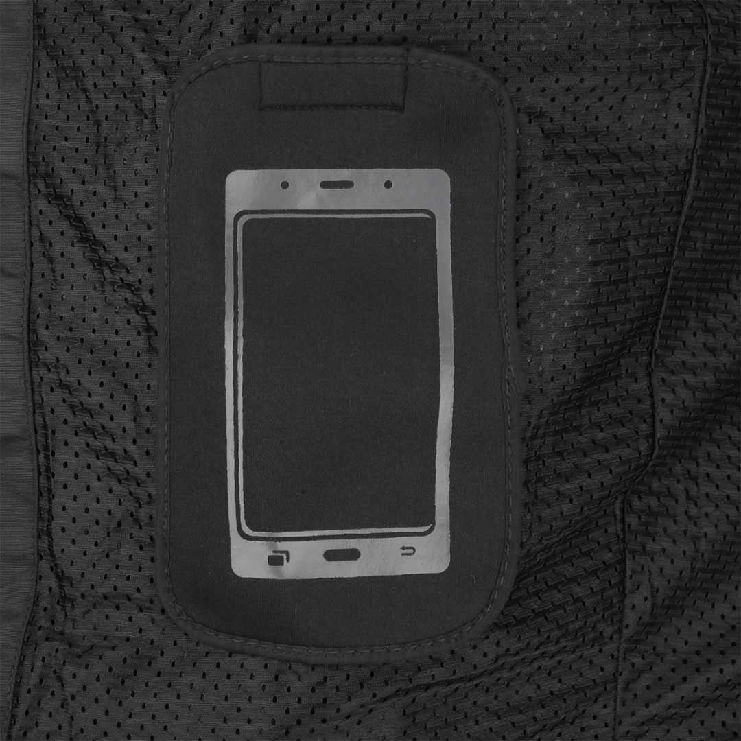 BELA MESH PRO Moto Casaco Senhora Preto