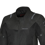 BELA MESH PRO Moto Homem Casacos Preto - Imagem central frontal da Casacos