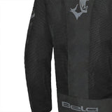 BELA MESH PRO Moto Homem Casacos Preto - Imagem traseira esquerda da Casacos