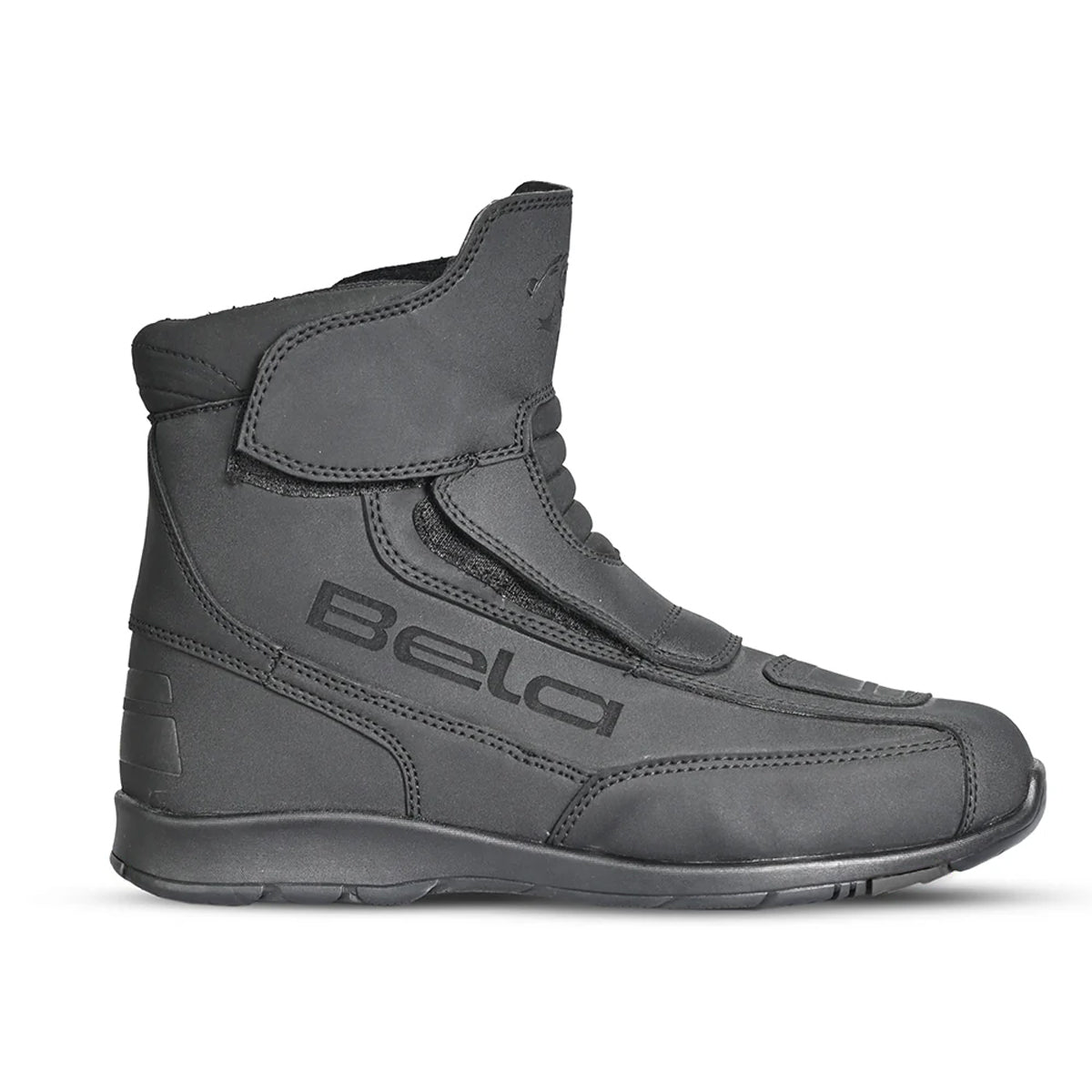 BELA METROPOLIS WR Moto Couro Botas Preto