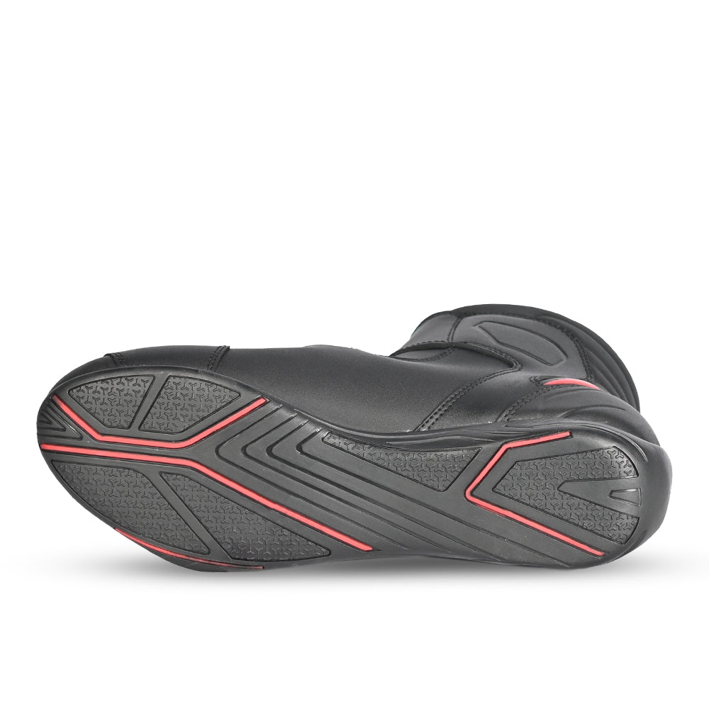 BELA MISSION WP Moto Couro Botas Homem Preto - Imagem da alma inferior de Boots