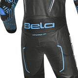 BELA MONO 1 PC NORTH STAR Moto Fatos Preto Azul - Imagem inferior do terno