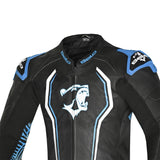 BELA MONO 1 PC NORTH STAR Moto Fatos Preto Azul - imagem parte superior peito do terno