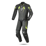 BELA MONO 1 PC ROLLOVER KIDS Moto Fato Preto Fluorescente - imagem frontal do terno