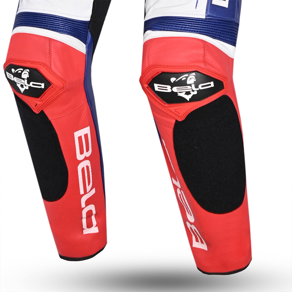 BELA MONO 1 PC X RACE Motorcycle Suits White Black Blue – 7 – Maximomoto PT